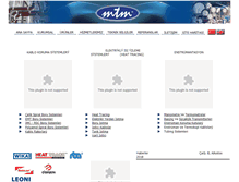 Tablet Screenshot of mtmltd.com.tr